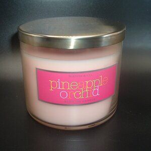 Pineapple Orchid 3 Wick Bath & Body Works Burns 40-65 Hours